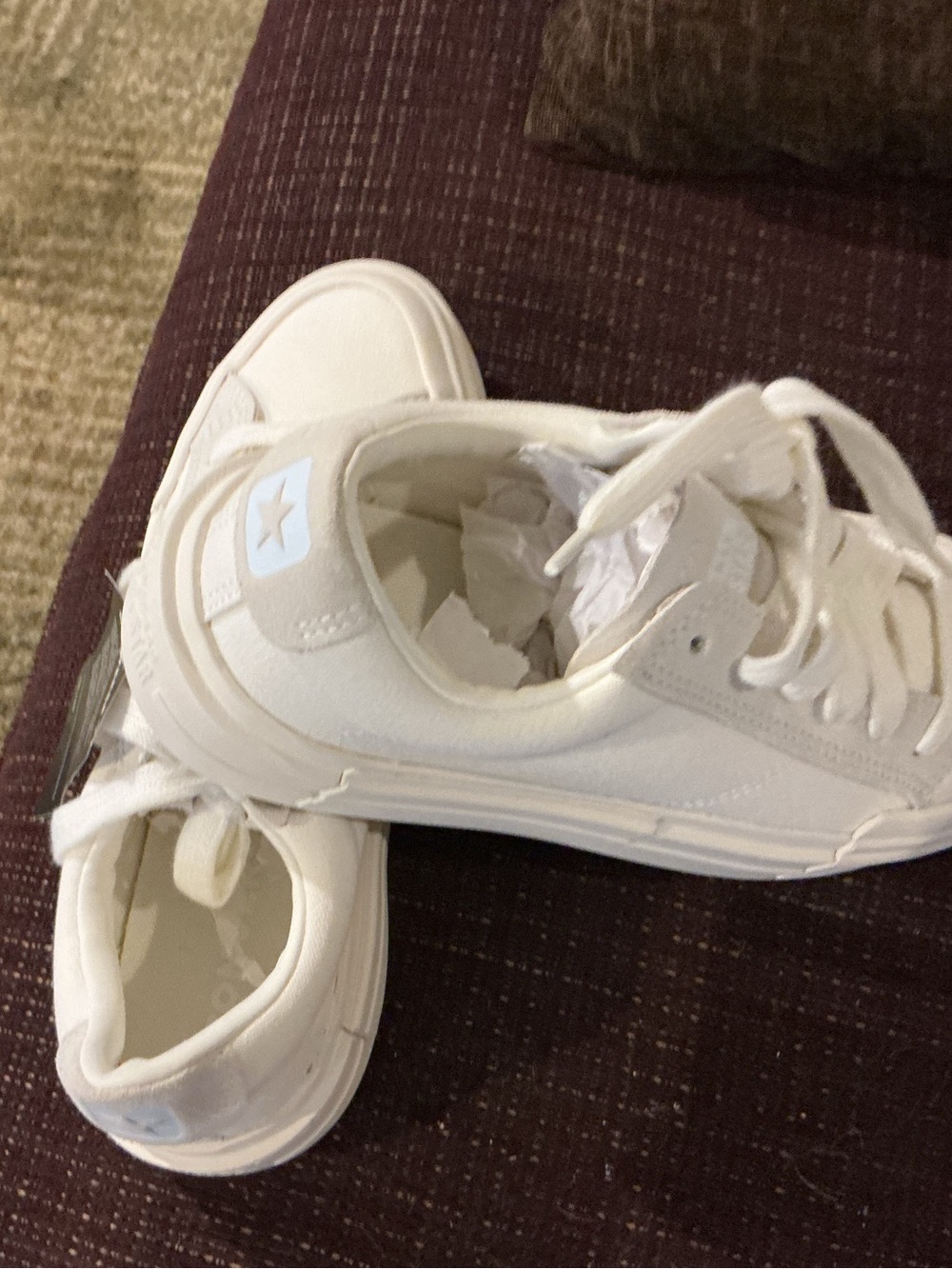 Converse Chuck Taylor All Star Cruise Low-Top Sneakers in Off-White women’s 9. - Picture 2 of 6